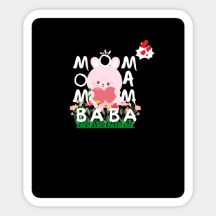 PANDA LOVER T SHIRTS Sticker